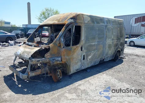 2019 Ram Promaster 2500 High Roof 159 Wb from USA, damaged, VIN 3C6TRVDGXKE519128